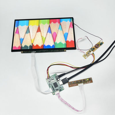 ซื้อ 13.3 นิ้ว แผน LCD ความสว่างสูง DC 12V พลังงานไฟฟ้าสําหรับจอแสดงข้อมูลสาธารณะ 2000cd / m2 online manufacture