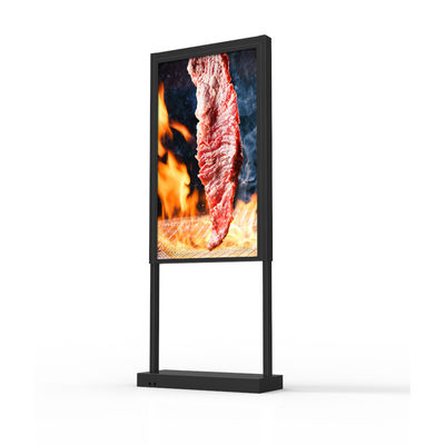 ซื้อ 55' Ultra Bright LCD Double-Sided Digital Signage Display 10 จุด การสัมผัสแบบจุ online manufacture