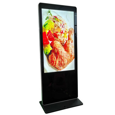 ซื้อ 55 นิ้ว 2000 นิท เครื่องโฆษณาป้ายดิจิตอลที่ยืนบนพื้น online manufacture