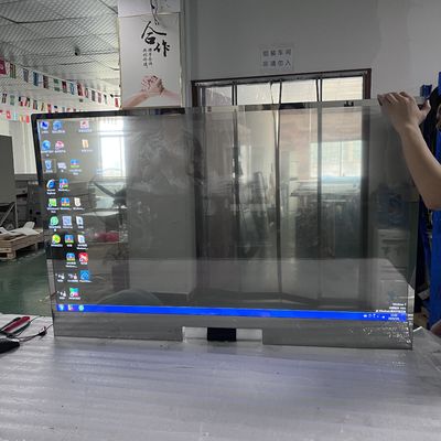 ซื้อ โชว์รูมพรีเมียม 55 นิ้ว OLED หน้าจอสัมผัส โดดเดสต็อปโปร่ง online manufacture