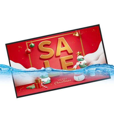 ซื้อ 55 นิ้ว IP67 กันน้ํา 4000 cd/m2 ความสว่าง เครื่องโฆษณา LCD นอกสําหรับป้ายดิจิตอล การผลิตออนไลน์