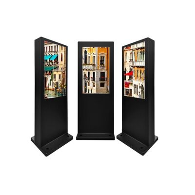 ซื้อ 43 นิ้ว IP55 เรต ดิจิตอล ไซเนจ์กลางแจ้ง พร้อมจุสัมผัสจุสัมผัส LCD Kiosk สําหรับการโฆษณา การผลิตออนไลน์