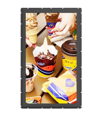 ซื้อ 32 นิ้ว หน้าจอ LCD นอก พร้อม 2000cd / m2 ความสว่าง 1920x1080 ความละเอียดและจอสัมผัสขนาดจุ การผลิตออนไลน์