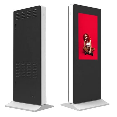 ซื้อ ป้ายดิจิทัลกลางแจ้ง LCD ขนาด 32 นิ้ว ความสว่าง 2500nits กันน้ำระดับ IP65 เครื่องโฆษณาดิจิทัล การผลิตออนไลน์