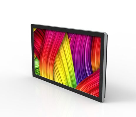 ซื้อ จอสัมผัสอุตสาหกรรมความสว่างสูง 2000nits ขนาด 32 นิ้วสำหรับภายนอกอาคาร พร้อมอินเทอร์เฟซ USB สำหรับป้ายดิจิทัลกันน้ำ การผลิตออนไลน์