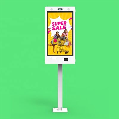 ซื้อ 32 นิ้ว สายป้ายดิจิทัลด้านนอกแบบสัมผัสแบบแน่นแบบจุจุภาพ ด้วยความสว่างสูง 2000 นิท และเครื่องประกาศ LCD กันน้ํา IP65 การผลิตออนไลน์