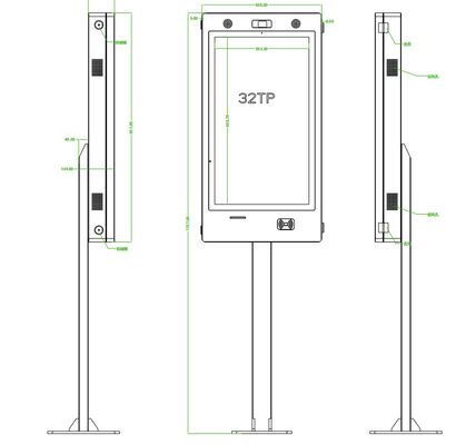 ซื้อ IP67 กันน้ํา 2500nits ความสว่างสูง 98 นิ้ว การแสดงสัญญาณดิจิตอลภายนอก การผลิตออนไลน์