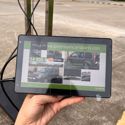 VGA HDMI DVI โมเนอร์จอสัมผัส PC อุตสาหกรรมที่แข็งแกร่ง VESA Mount 7 Inch