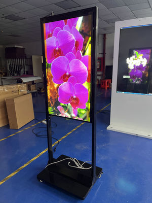 Android OS IPS Screen Double-Sided Digital Signage พร้อม WiFi และการเชื่อมต่อ Ethernet