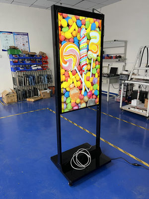 100-240 VAC 50-60Hz WiFi จอดิจิตอลสองด้าน ด้วยมุมมอง 178°